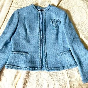 Isabella DeMarco dressy light blue blazer